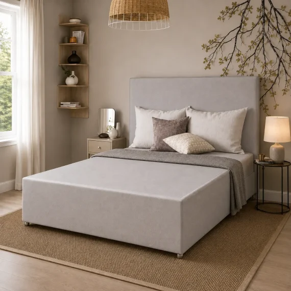 Divan Bed with Mattress & Headboard